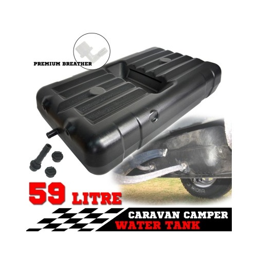 Fresh Water Tank 59 Litres Underbody Trailer for Caravan & Camping
